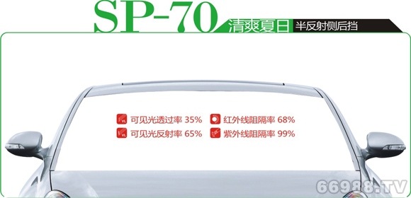 歐芭FIL-Art美裝防爆太陽(yáng)膜SP-70 清爽夏日